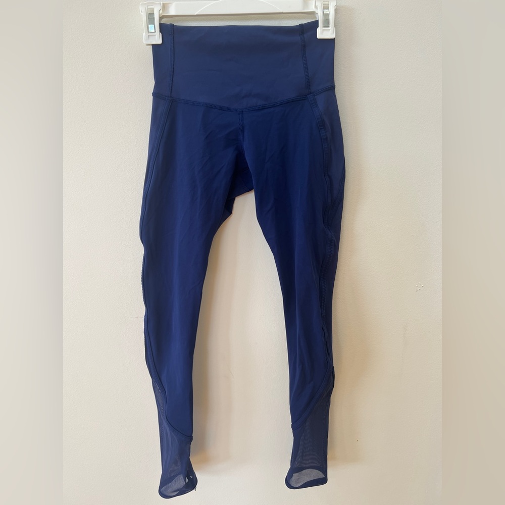 Navy lululemon leggings